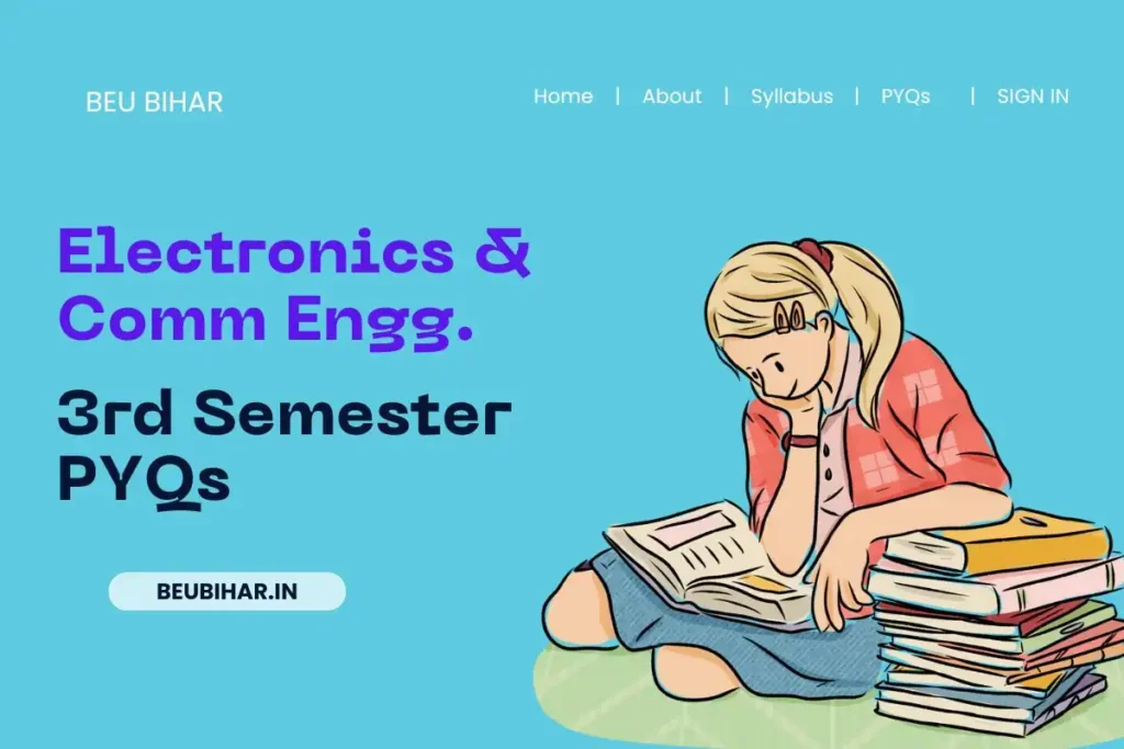 BEU ECE 3rd Semester PYQ