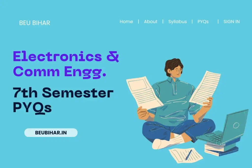 BEU ECE 7th Semester PYQ