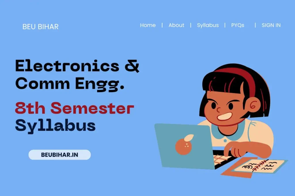 BEU ECE 8th Semester Syllabus