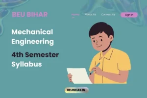 Read more about the article BEU ME 4th Semester Syllabus