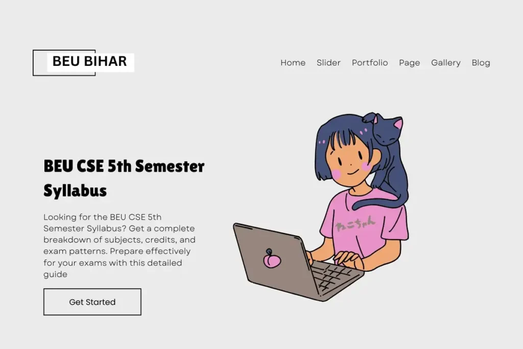 BEU CSE 5th Semester Syllabus